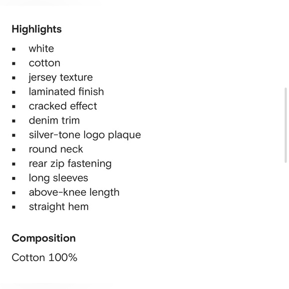 Diesel Long Sleeve Mini Dress - Picture 6 of 7